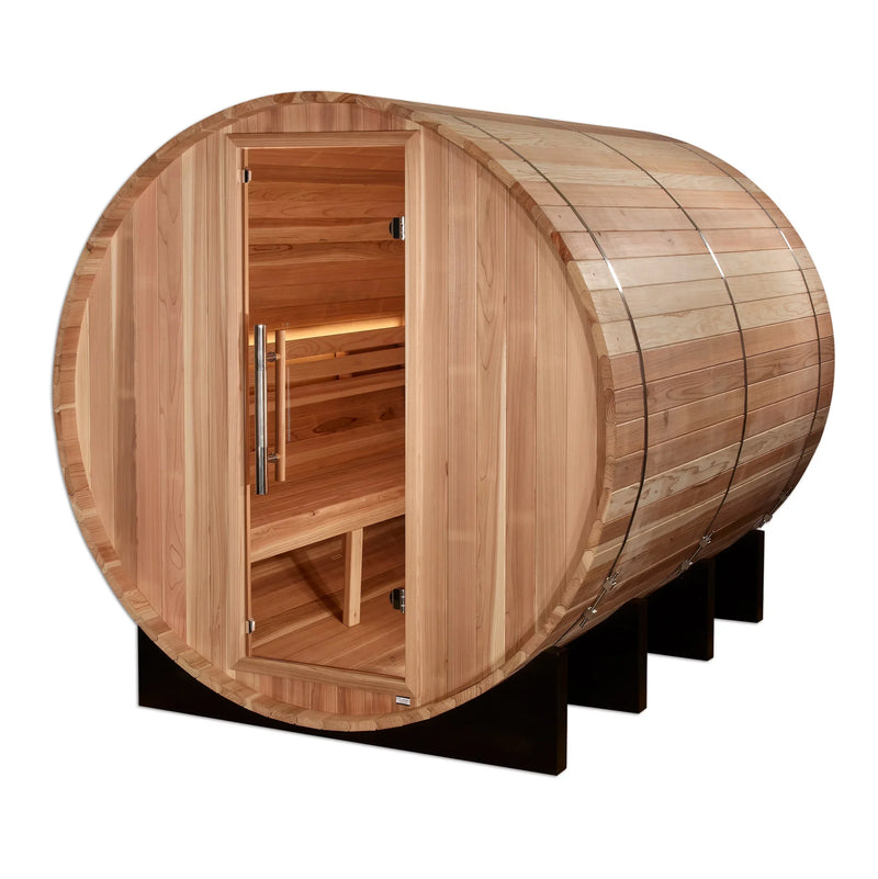 6 Person Barrel Traditional Sauna