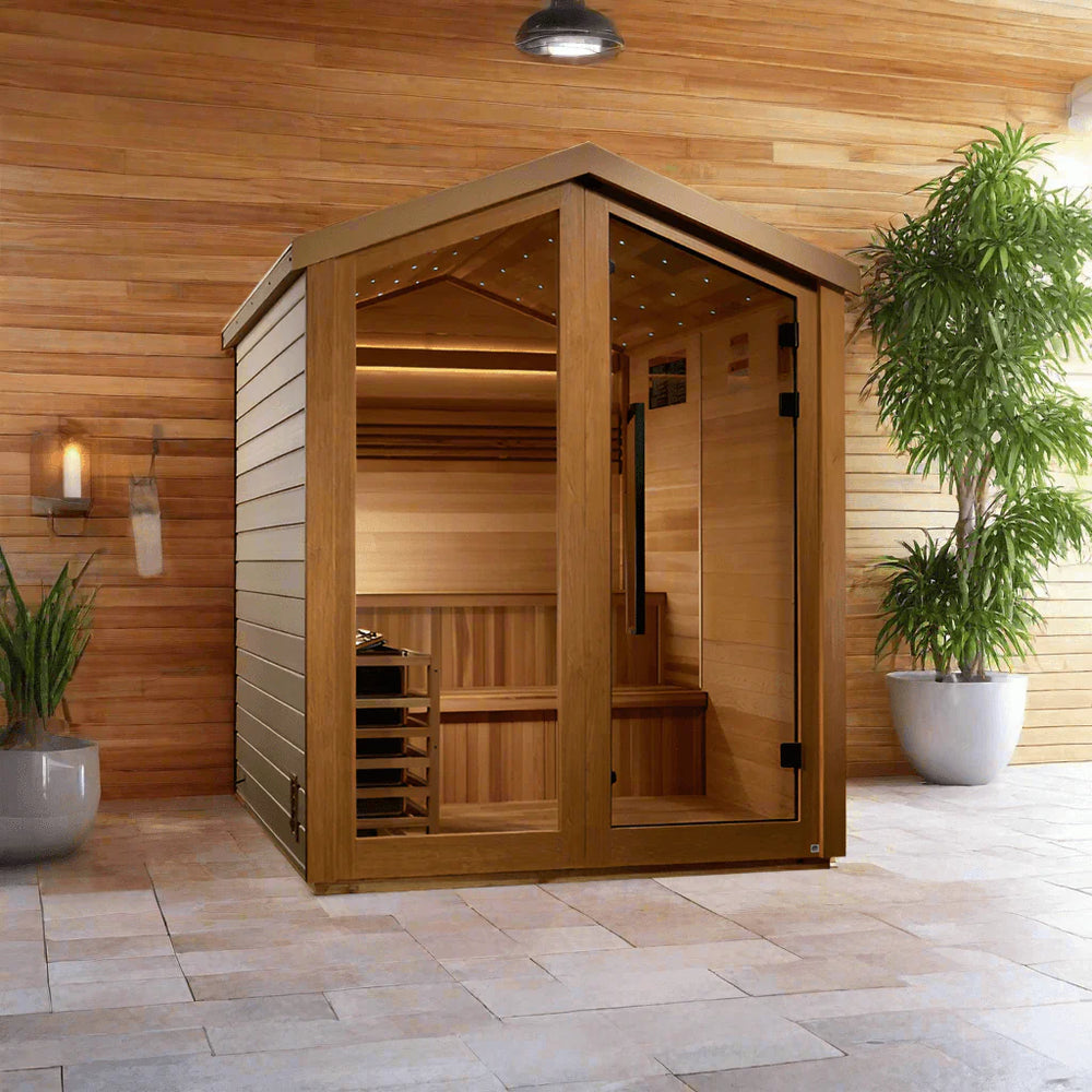 Kaarina 6 Person Barn Outdoor Traditional Sauna.